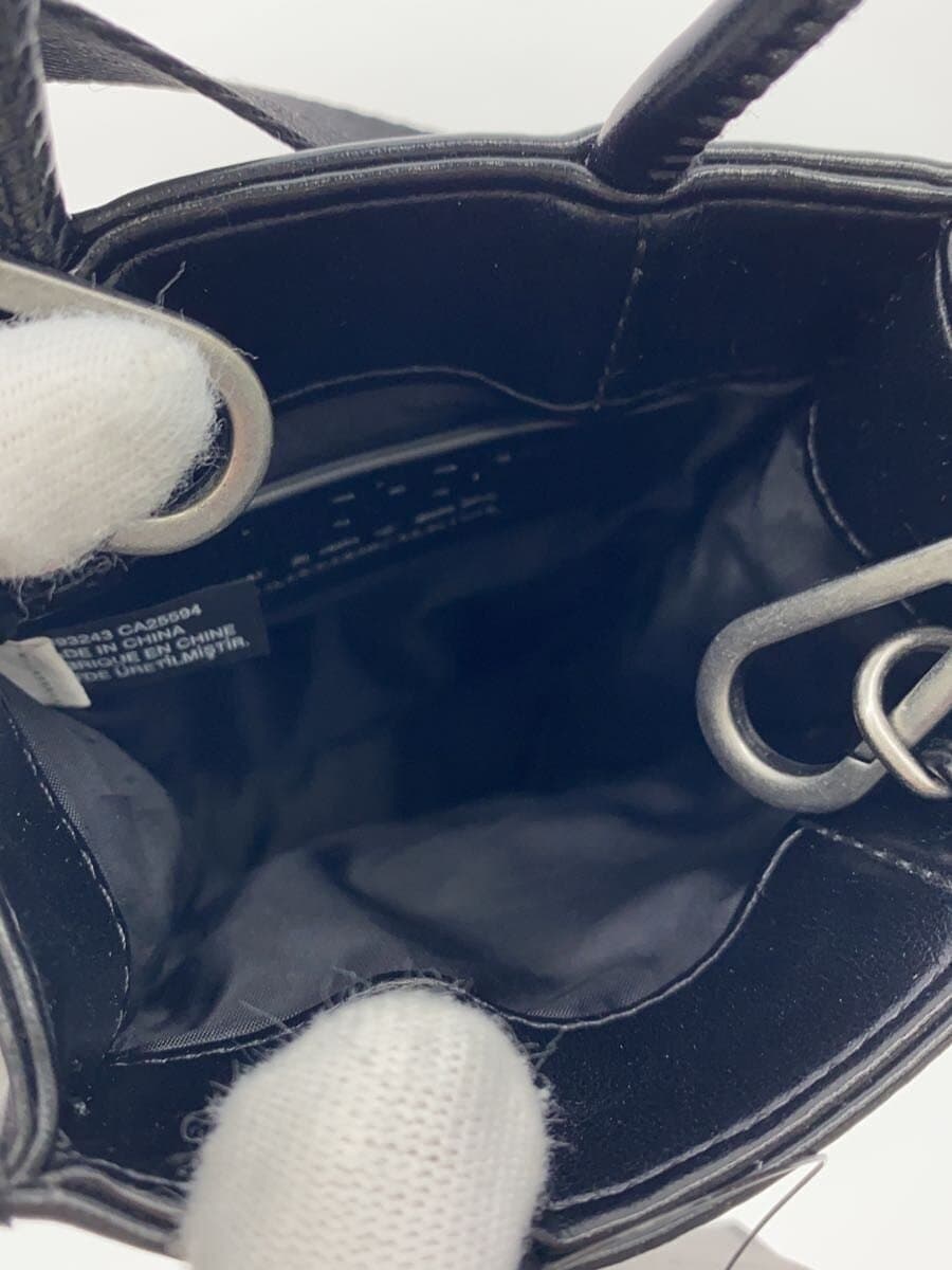 DIESEL Shoulder Bag Leather BLK Solid 6