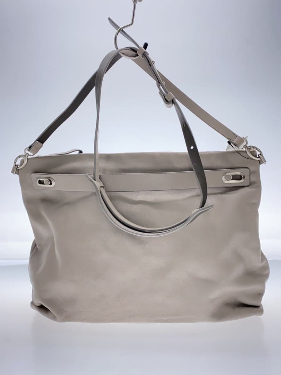 SKAGEN Shoulder Bag Leather GRY 3