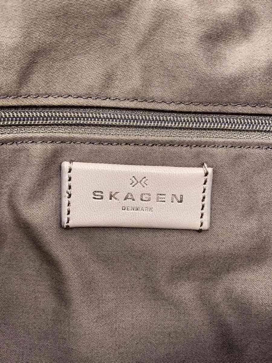 SKAGEN Shoulder Bag Leather GRY 5