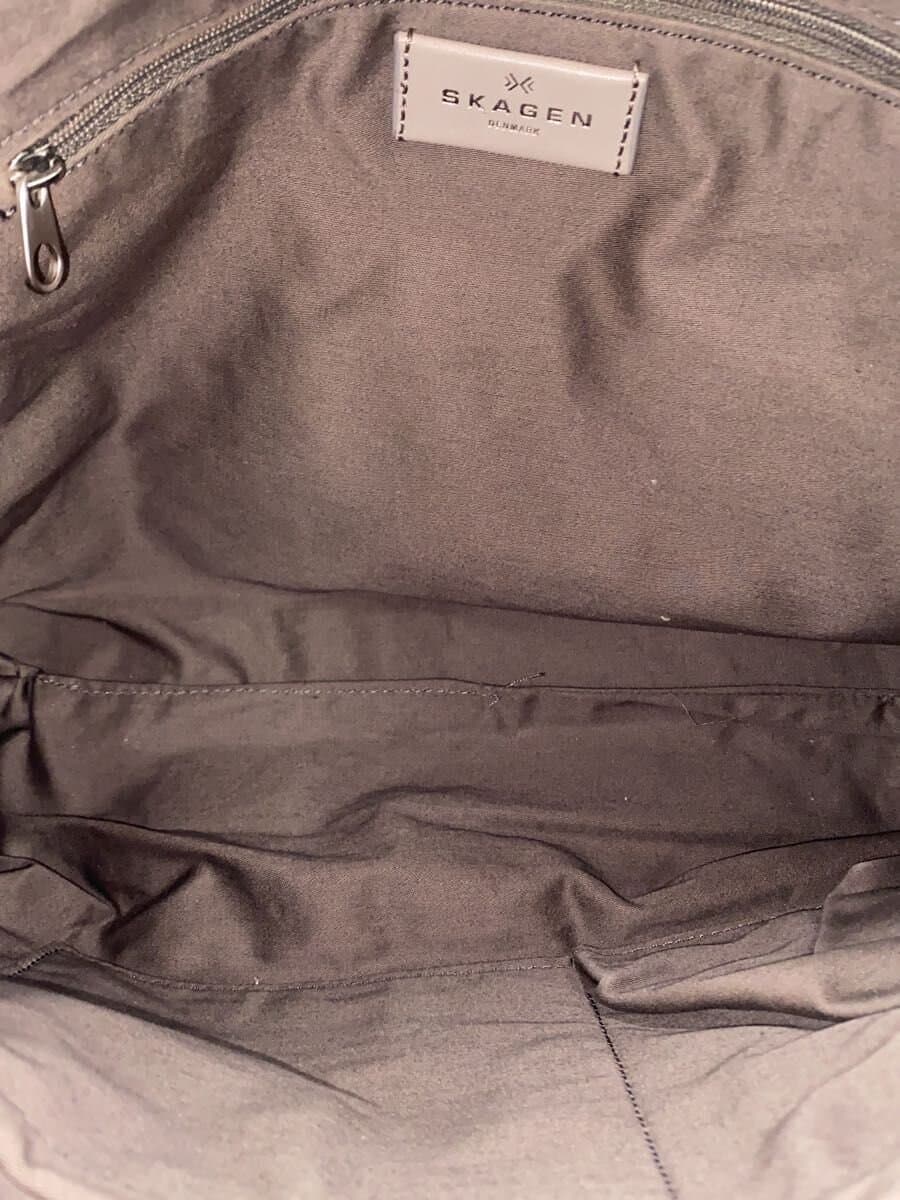 SKAGEN Shoulder Bag Leather GRY 6