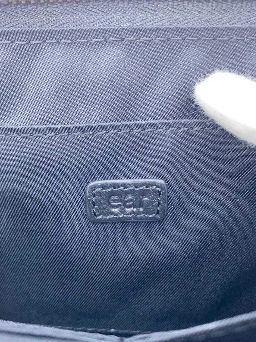 ear PAPILLONNER Shoulder Bag Leather BLK 5