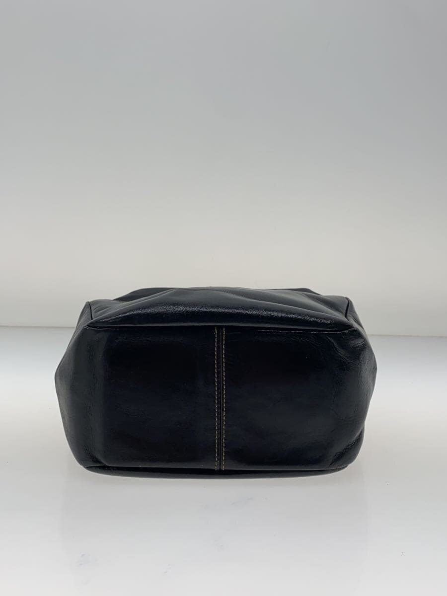 Kitamura2-Way Shoulder Bag Leather BLK 4