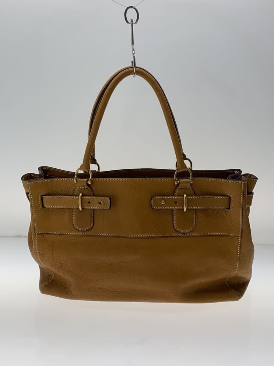 SAZABY Tote Bag Leather CML 3