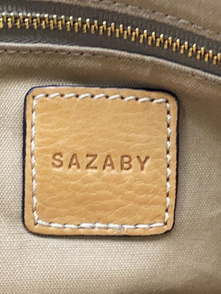 SAZABY Tote Bag Leather CML 5