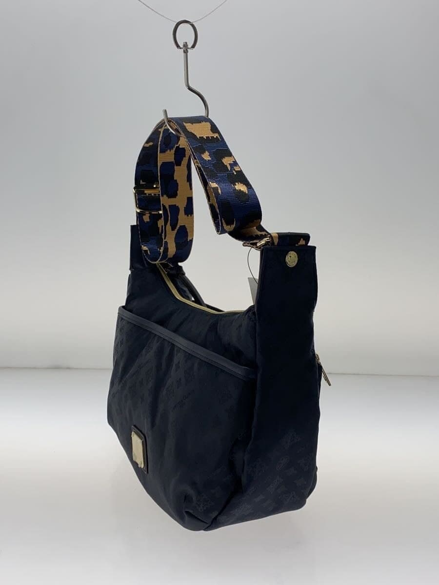 CHRISTIAN OLIVIER Shoulder Bag Nylon NVY All Over Pattern 2