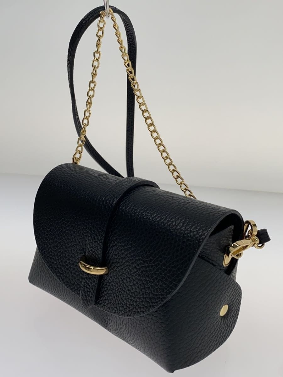 Other Brand BORSE IN PELLE Shoulder Bag Leather BLK 2