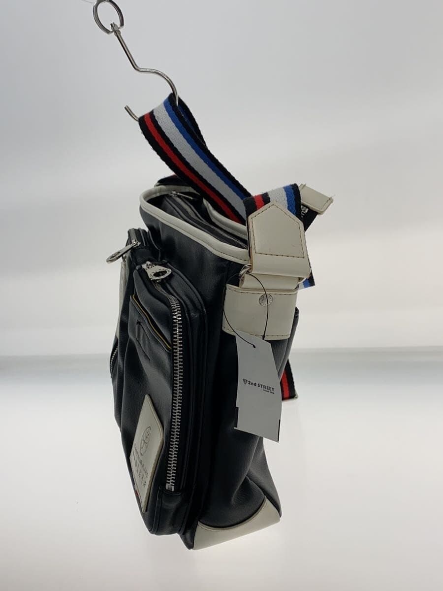 CASTELBAJAC Shoulder Bag Leather BLK 2