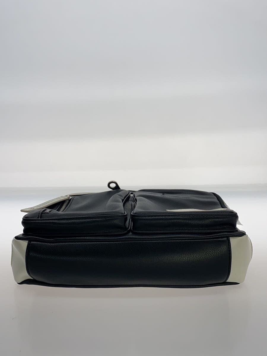 CASTELBAJAC Shoulder Bag Leather BLK 4