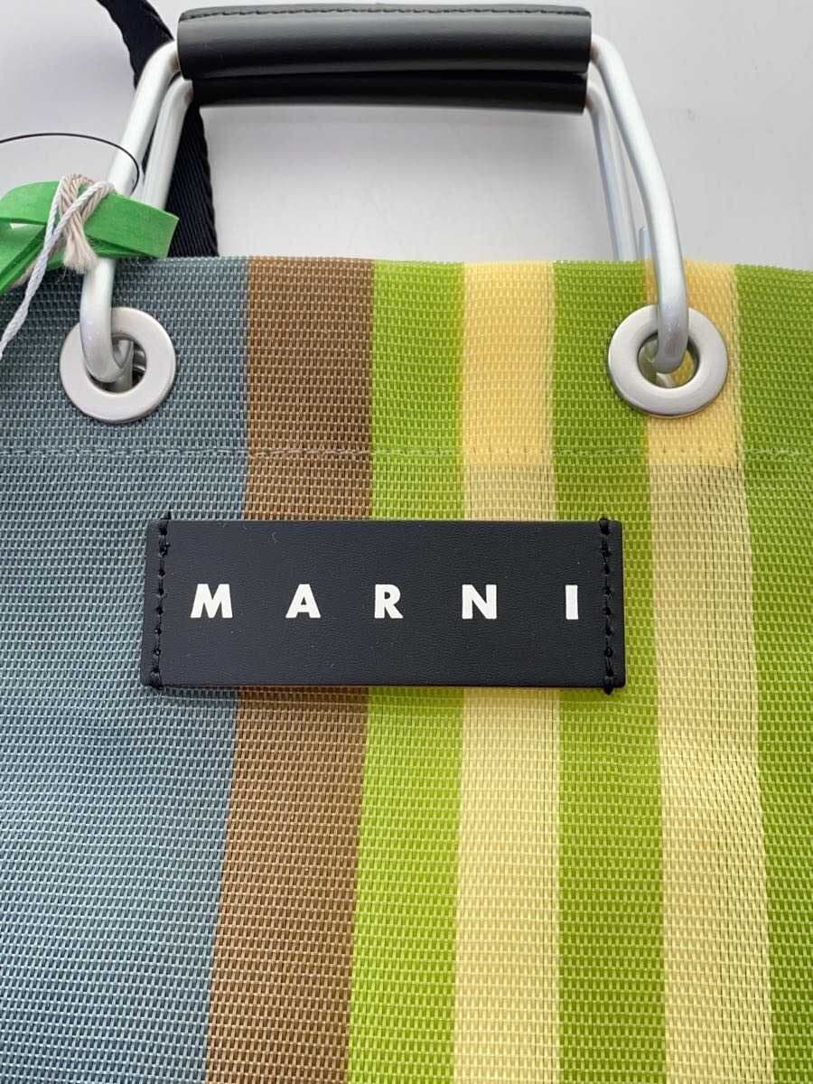 MARNISTRIPE MINI SHOULDER BAG Nylon GRN SHMH0106A0TN296STW20 5