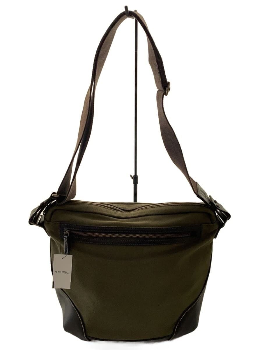 dunhill Shoulder Bag Canvas KHK