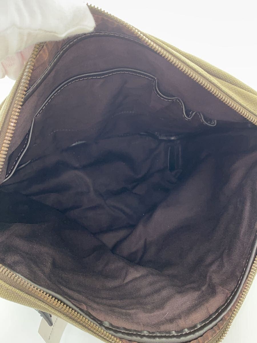 dunhill Shoulder Bag Canvas KHK 5