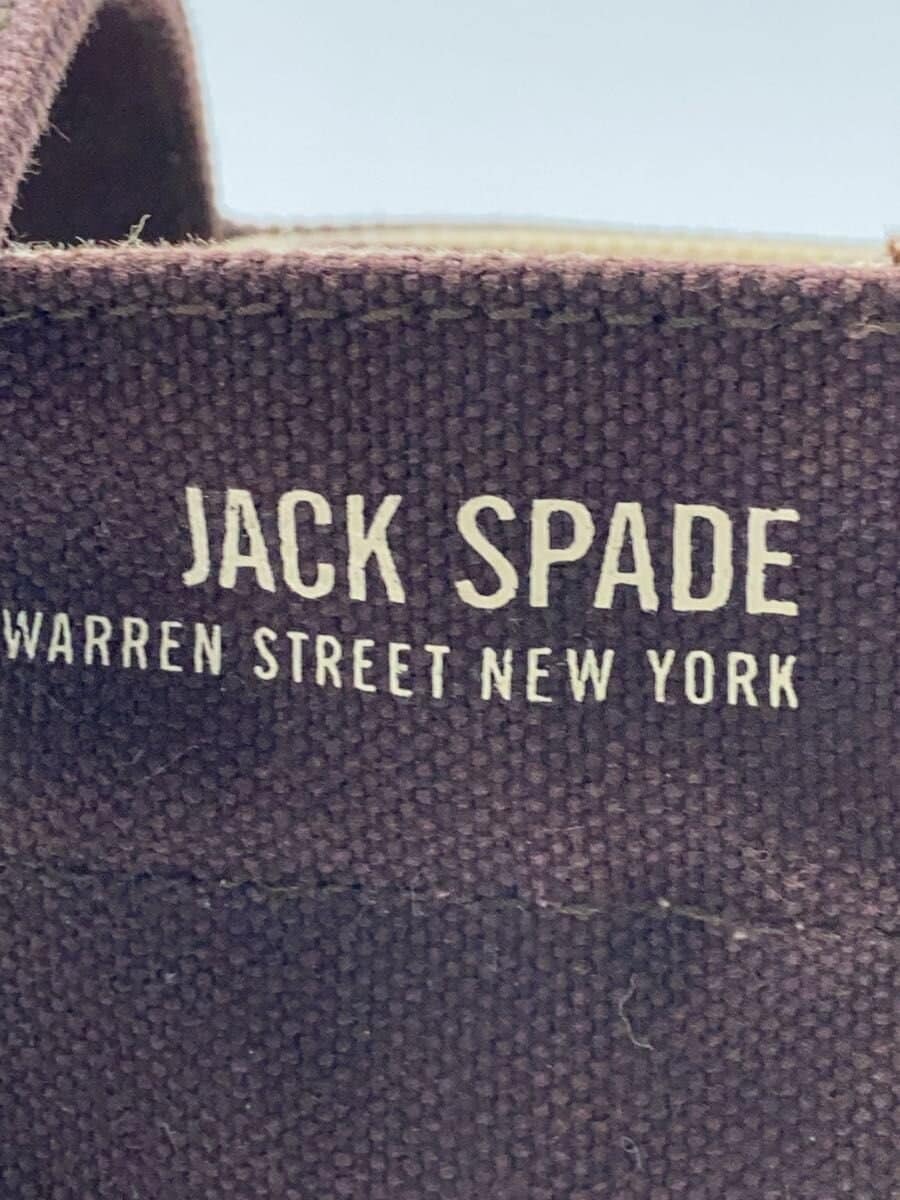 JACK SPADE Tote Bag Canvas BRW 5