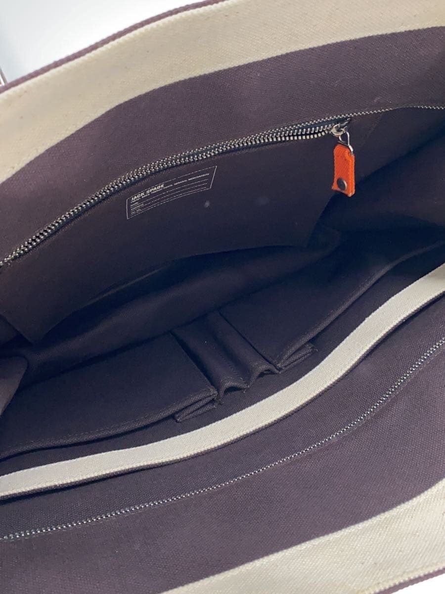 JACK SPADE Tote Bag Canvas BRW 6