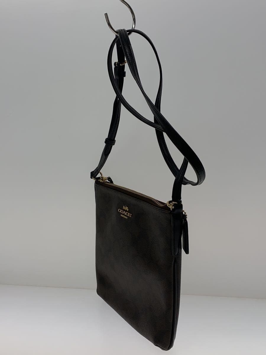 COACH Shoulder Bag Canvas BRW f53309 2