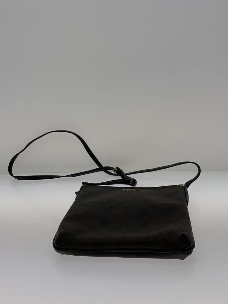 COACH Shoulder Bag Canvas BRW f53309 4