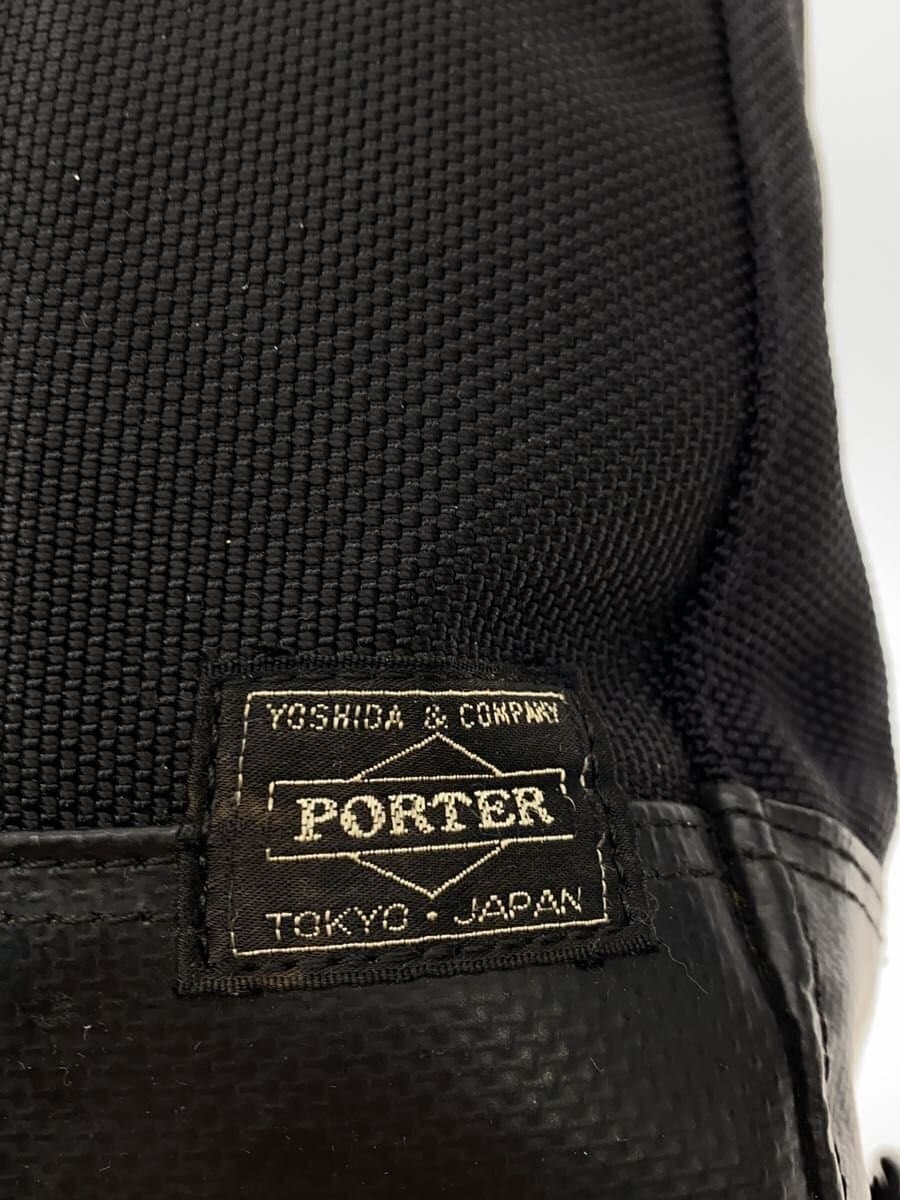 PORTERHEAT SLING SHOULDER BAG NYLON BLK Solid Color 5