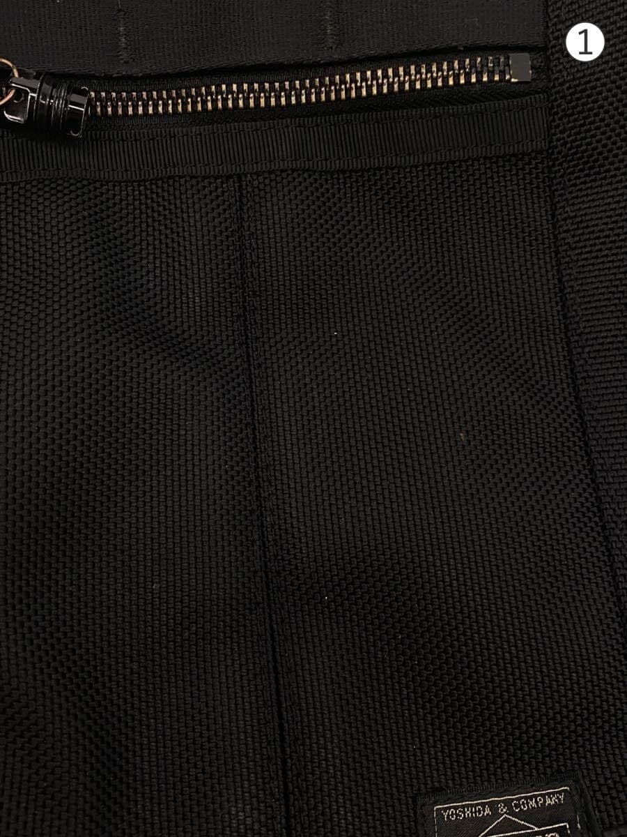 PORTERHEAT SLING SHOULDER BAG NYLON BLK Solid Color 7