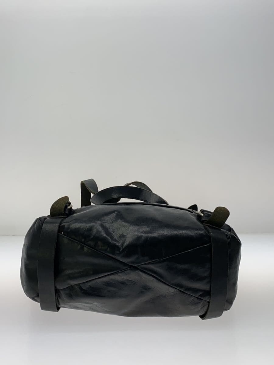 ARTPHERE Tote Bag Leather Black Plain 4