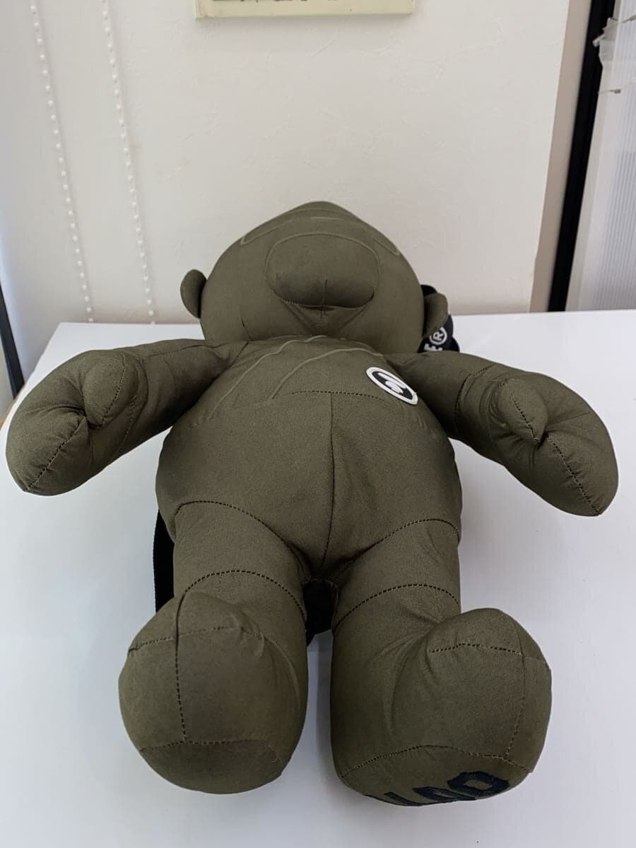 AAPE BY A BATHING APE moonface logo bag Cotton KHK 3