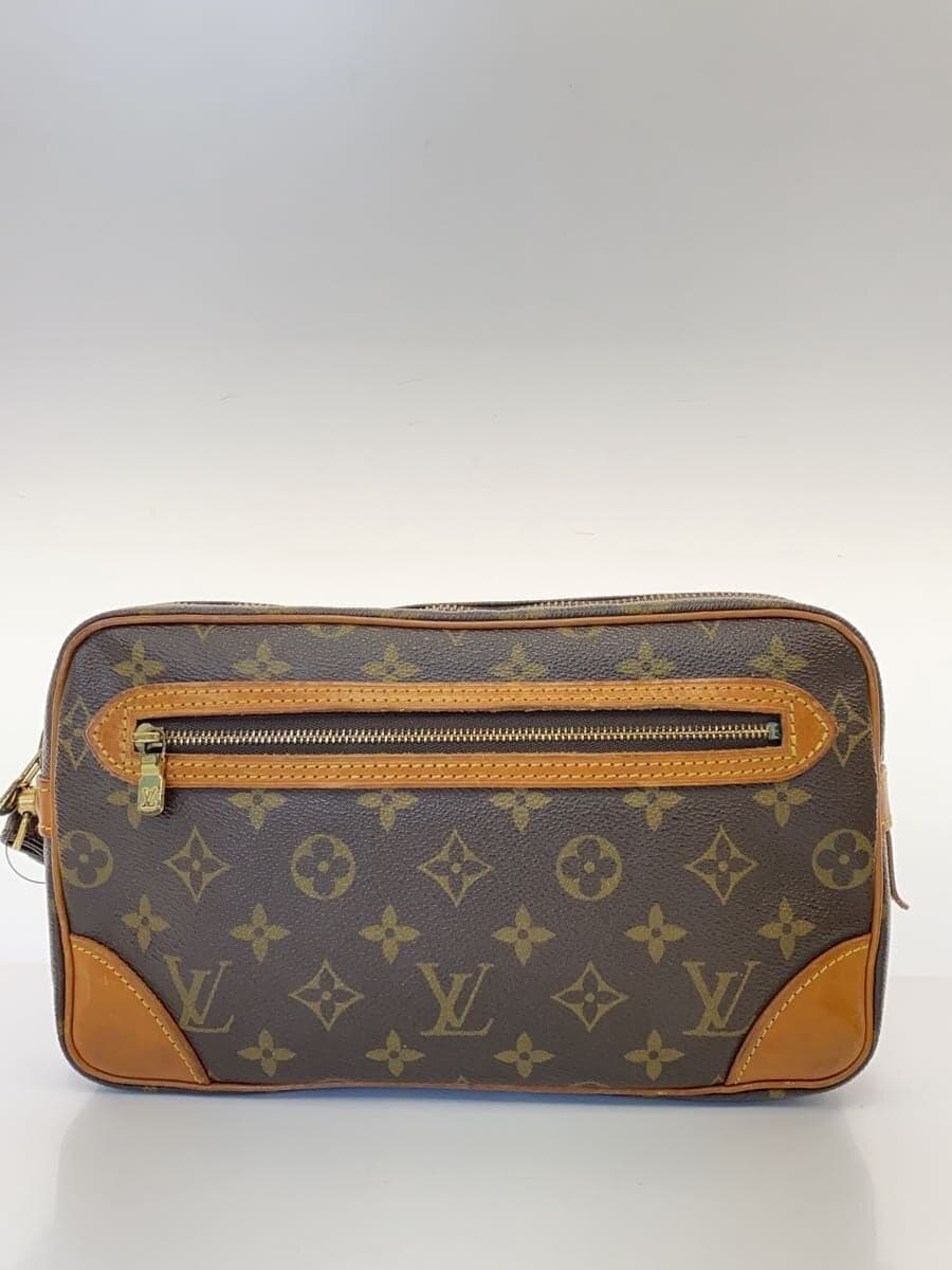 LOUIS VUITTON Marly Dragonne GM_Monogram Canvas PVC BRW 3