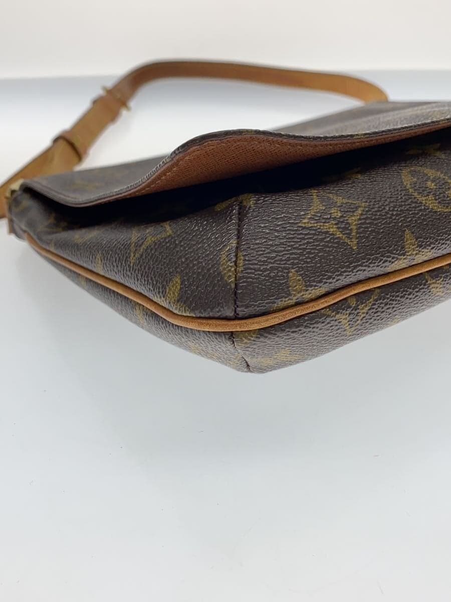 LOUIS VUITTON Musette Tango Monogram Canvas Short Shoulder PVC BRW M51257 7