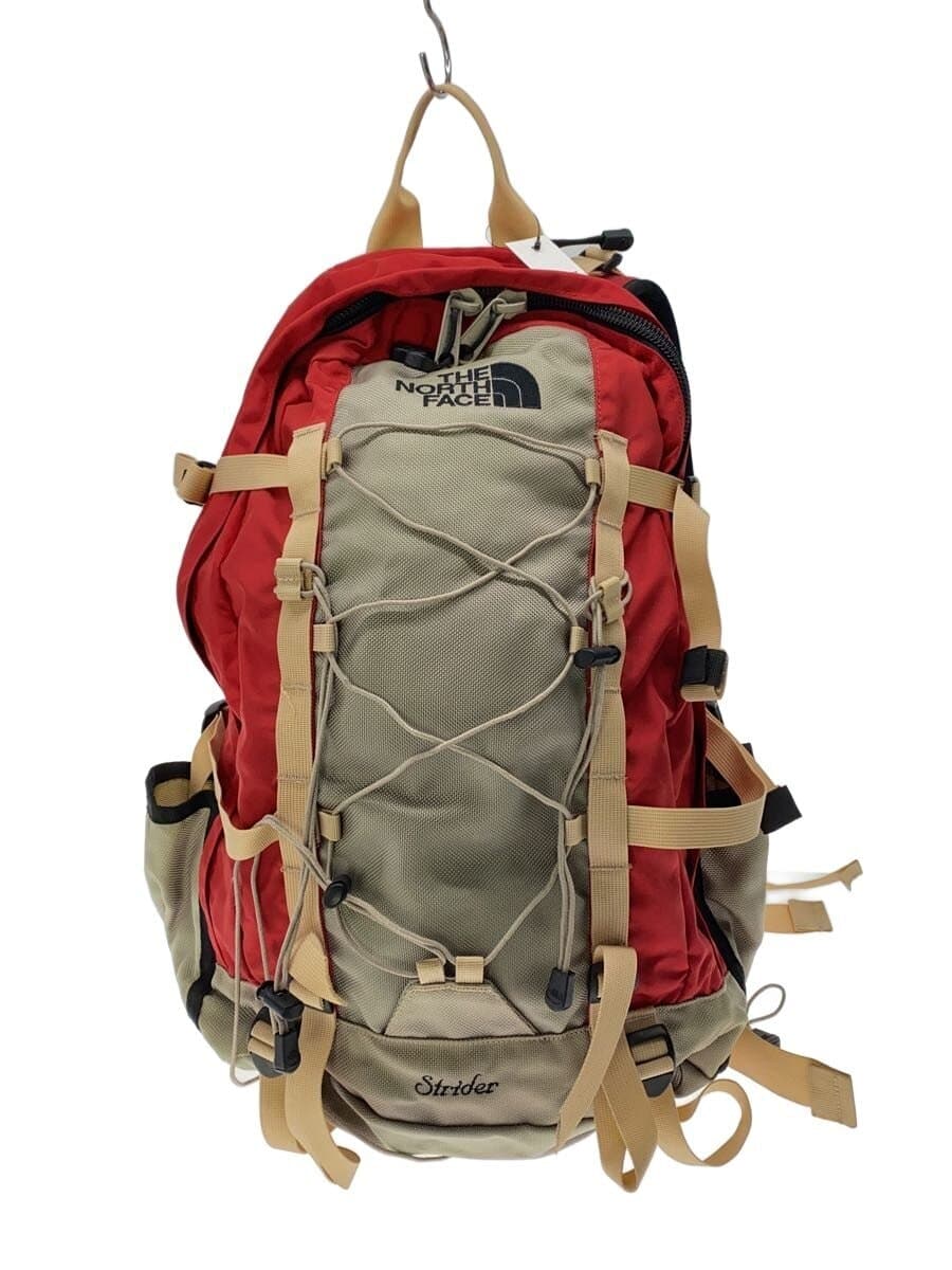 THE NORTH FACE Backpack Nylon RED Solid NM06454