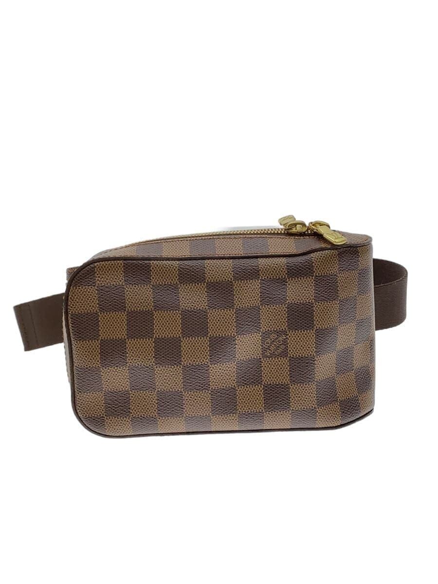 LOUIS VUITTON Geronimos Damier Ebene PVC BRW Allover Pattern N51994