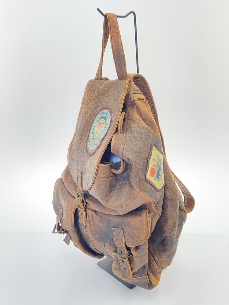 AVIREX Backpack Leather BRW 2