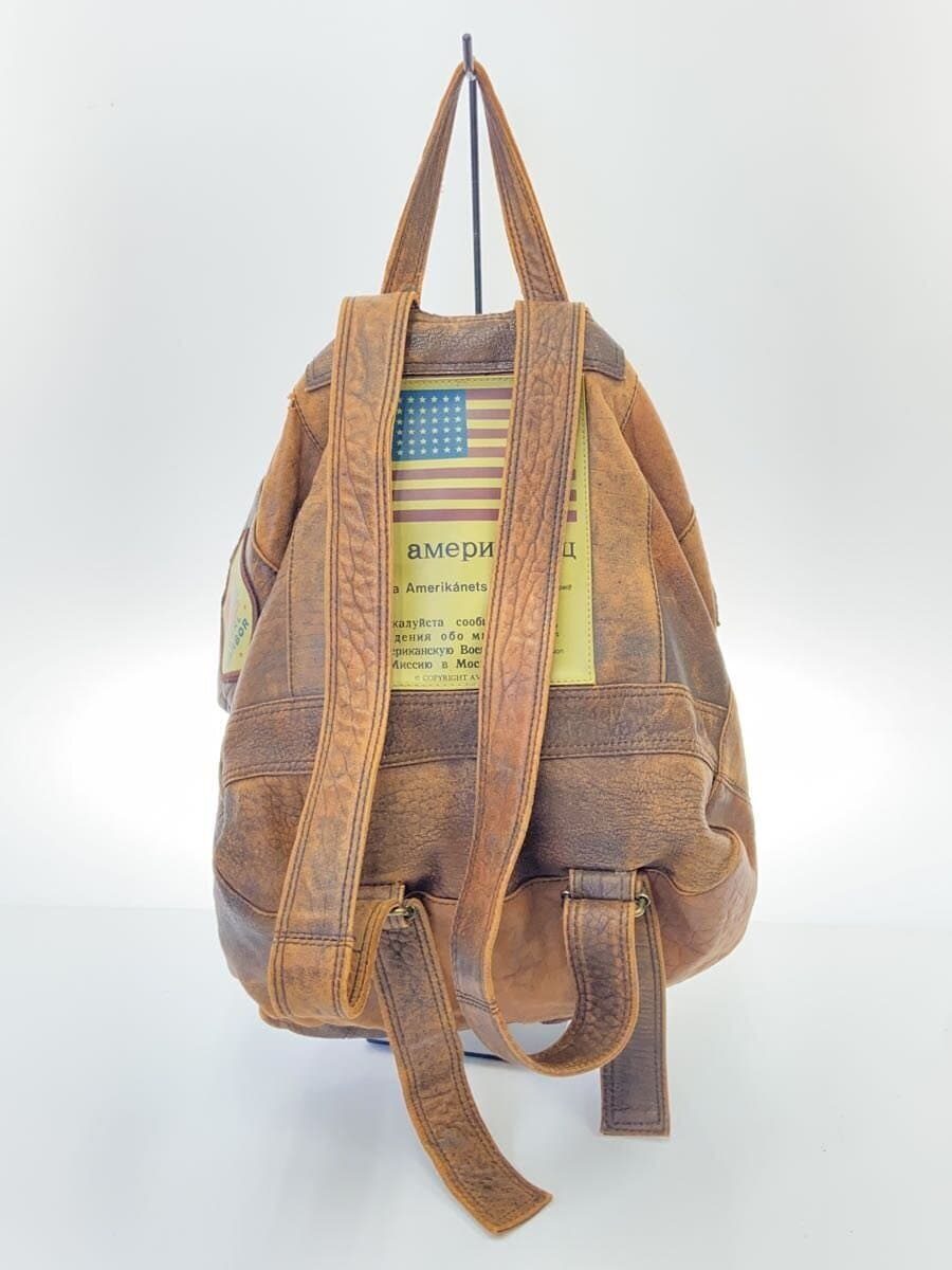 AVIREX Backpack Leather BRW 3