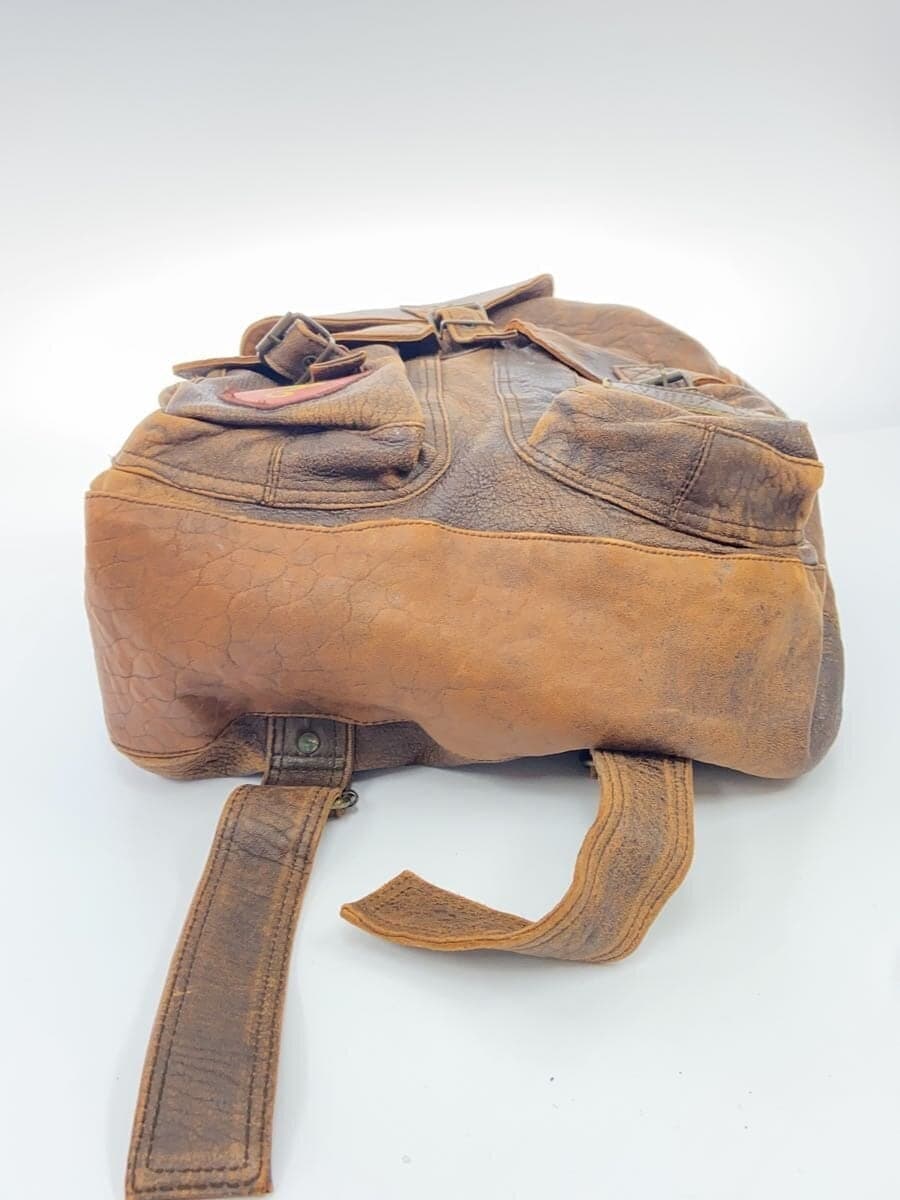 AVIREX Backpack Leather BRW 4