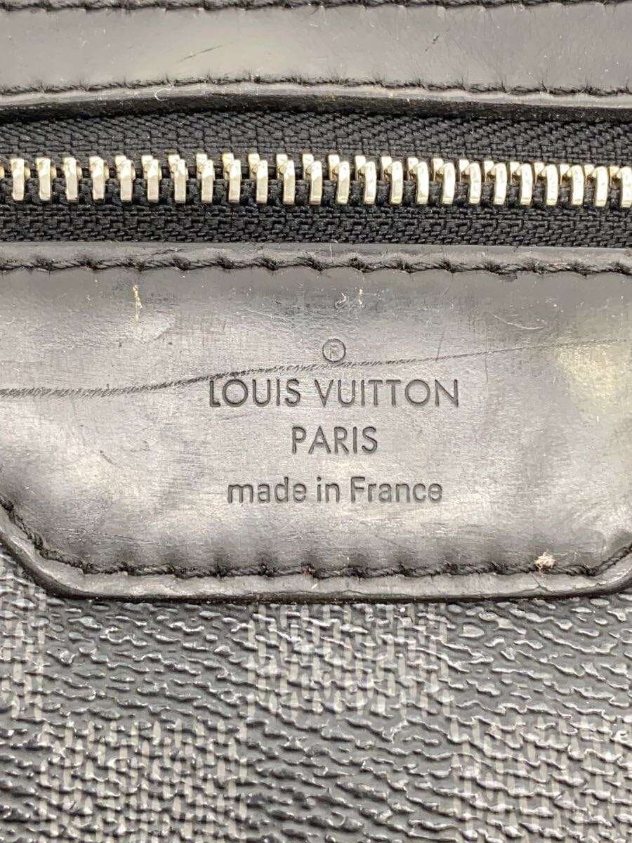 LOUIS VUITTON 1) Mick MM Damier Graphite PVC BLK N41106 5