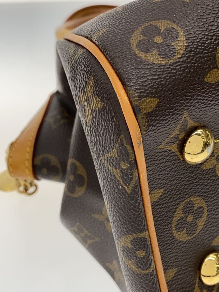LOUIS VUITTON Tivoli PM Monogram Canvas PVC BRW Allover M40143 7