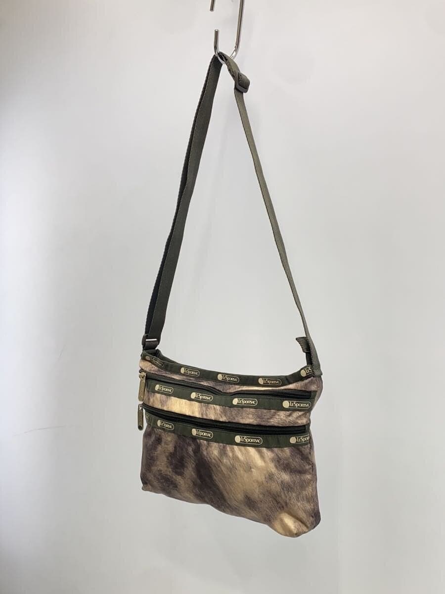 LESPORTSAC Shoulder Bag GRY Solid 2