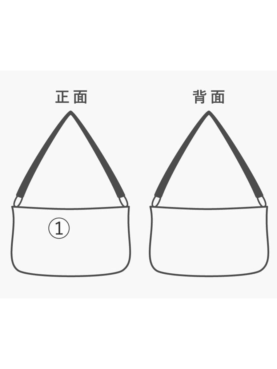 LESPORTSAC Shoulder Bag GRY Solid 8