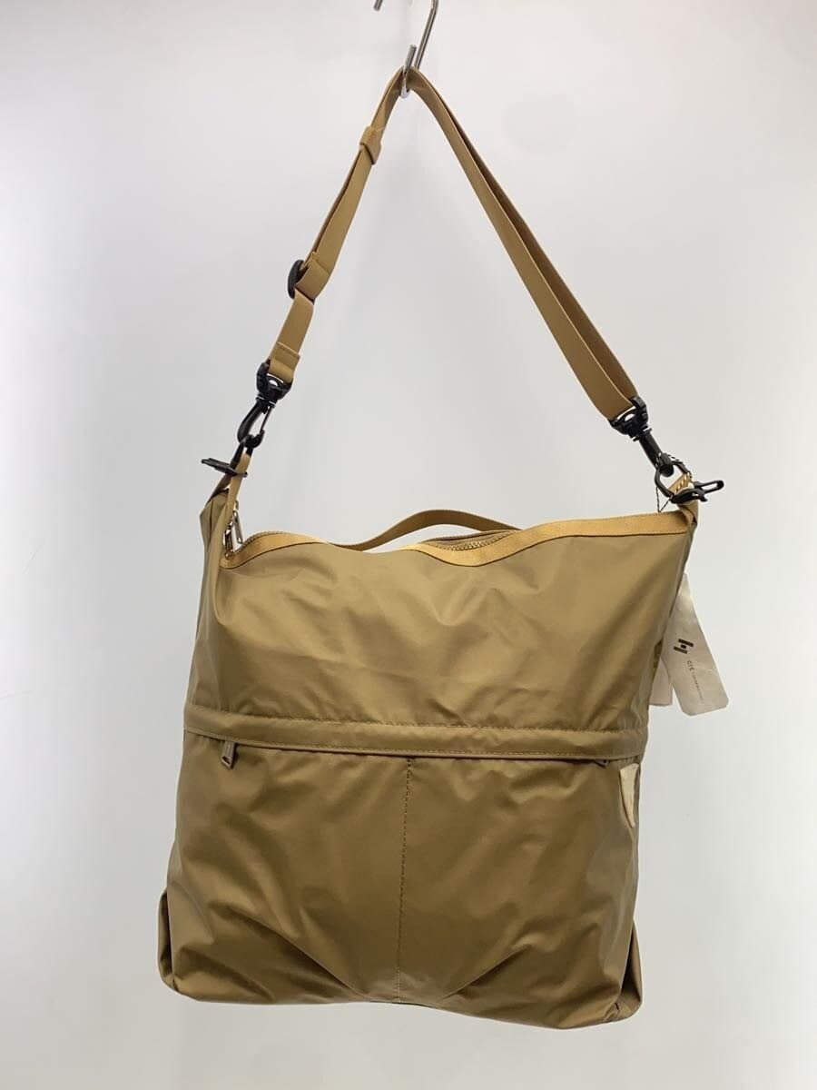 CIE Shoulder Bag Nylon BEG Solid 3