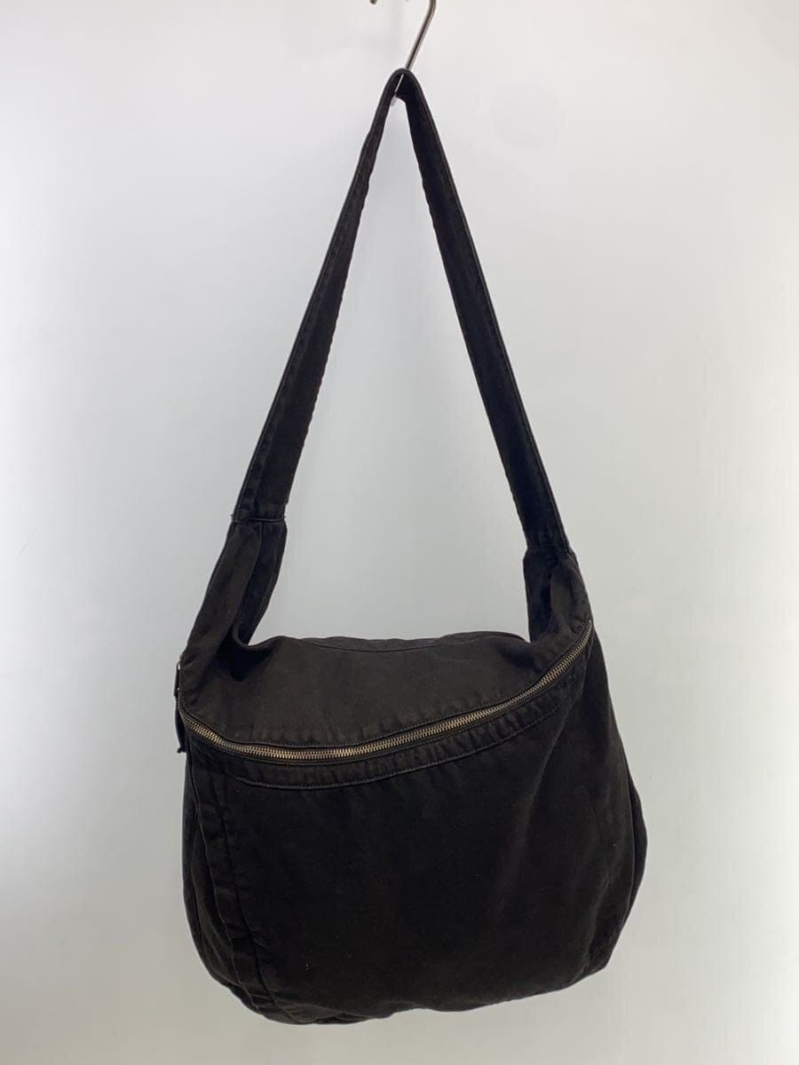 NO MAINTENANCE Shoulder Bag Cotton BLK Solid
