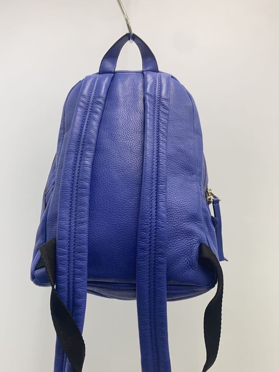 MARC JACOBS backpack cowhide BLU plain M0008134 3