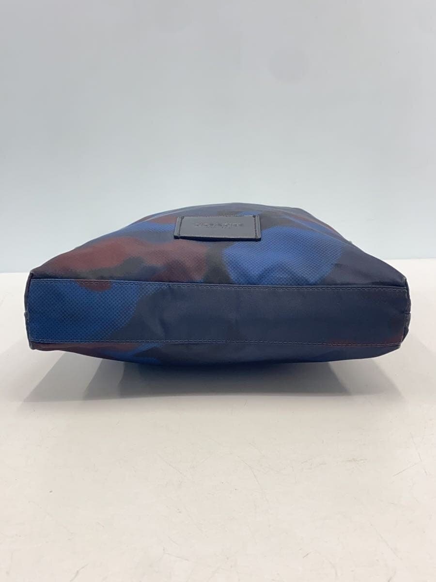 COACH Shoulder Bag Nylon Navy Camouflage 4