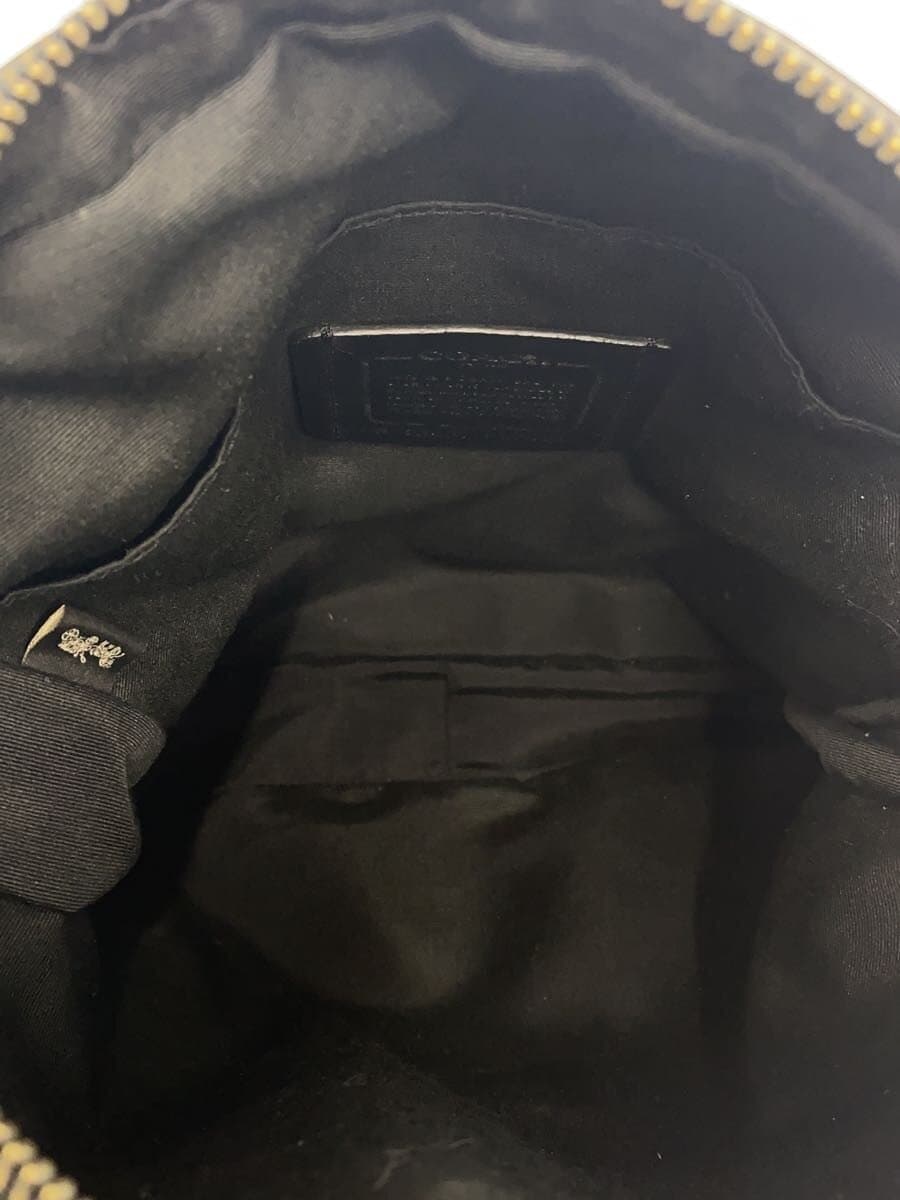 COACH Shoulder Bag Nylon Navy Camouflage 6