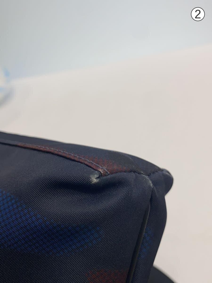 COACH Shoulder Bag Nylon Navy Camouflage 8