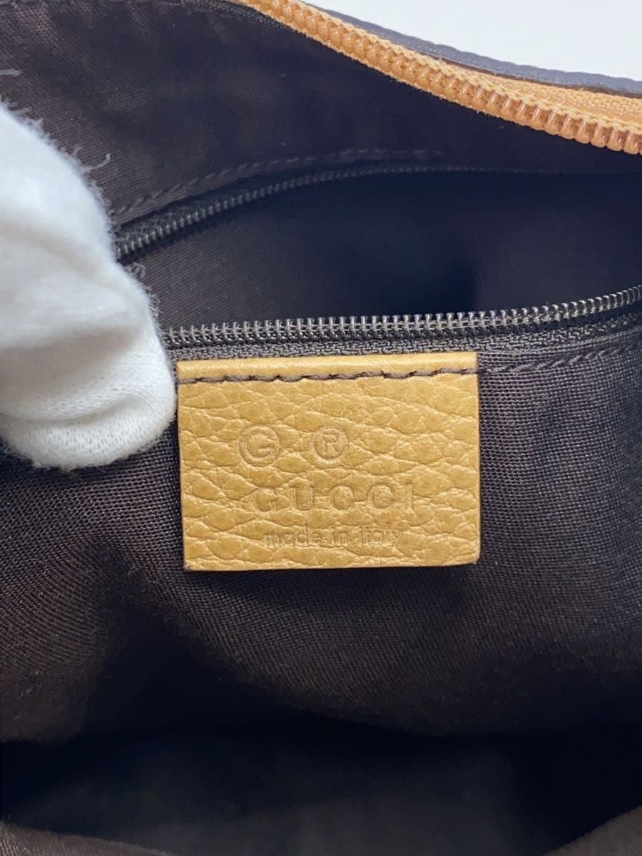 GUCCI Shoulder Bag Leather BEG Solid 327786 5