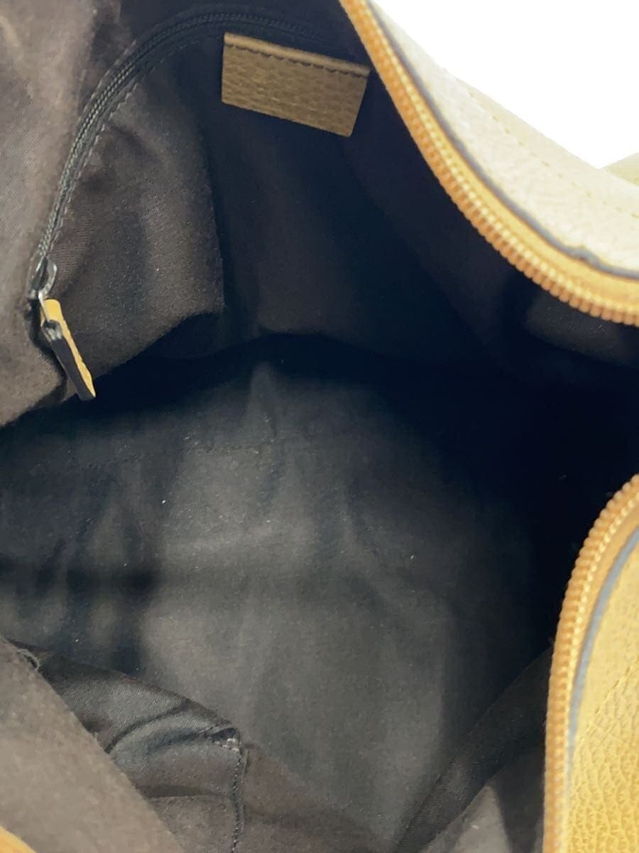 GUCCI Shoulder Bag Leather BEG Solid 327786 6