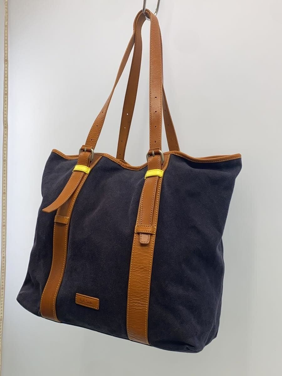 Paul Smith tote bag canvas navy plain 2