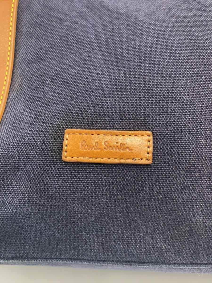 Paul Smith tote bag canvas navy plain 5