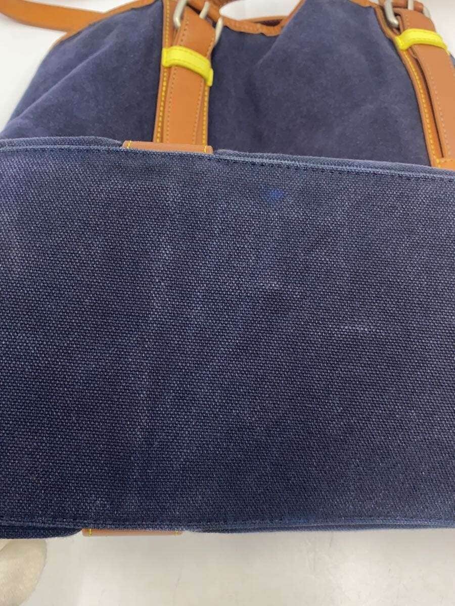 Paul Smith tote bag canvas navy plain 8