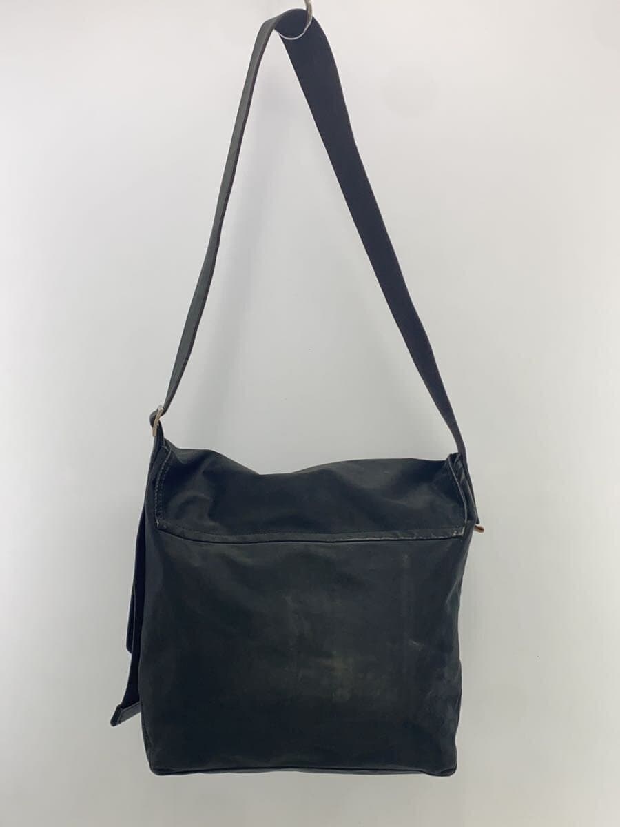 Hender Scheme Shoulder Bag Leather BLK 3
