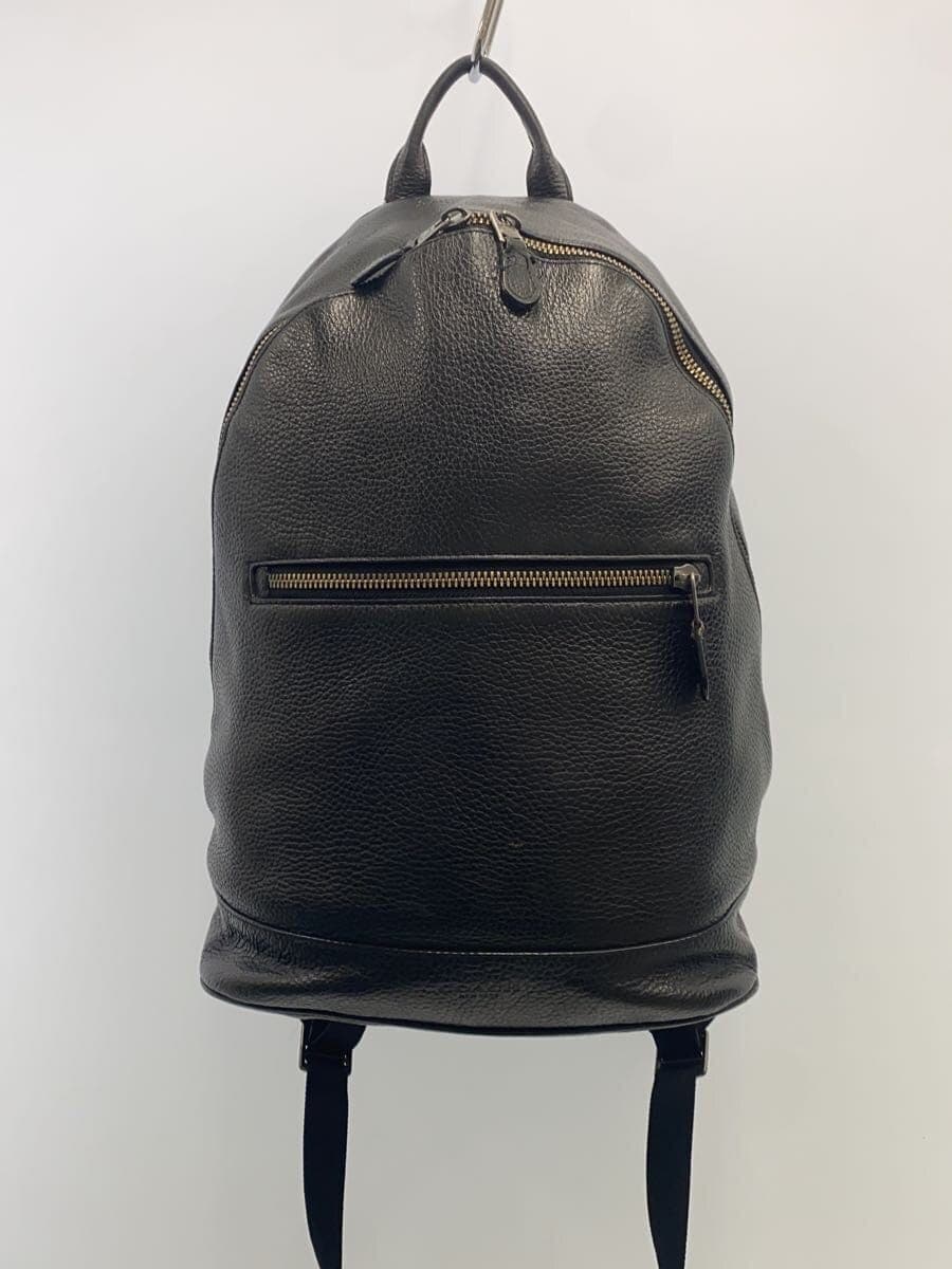 COACH Backpack Leather Black F72510