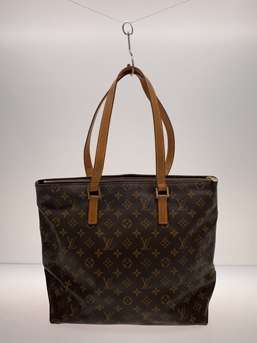 LOUIS VUITTON Cabas Mezzo Monogram Canvas PVC BRW Allover M51151 3