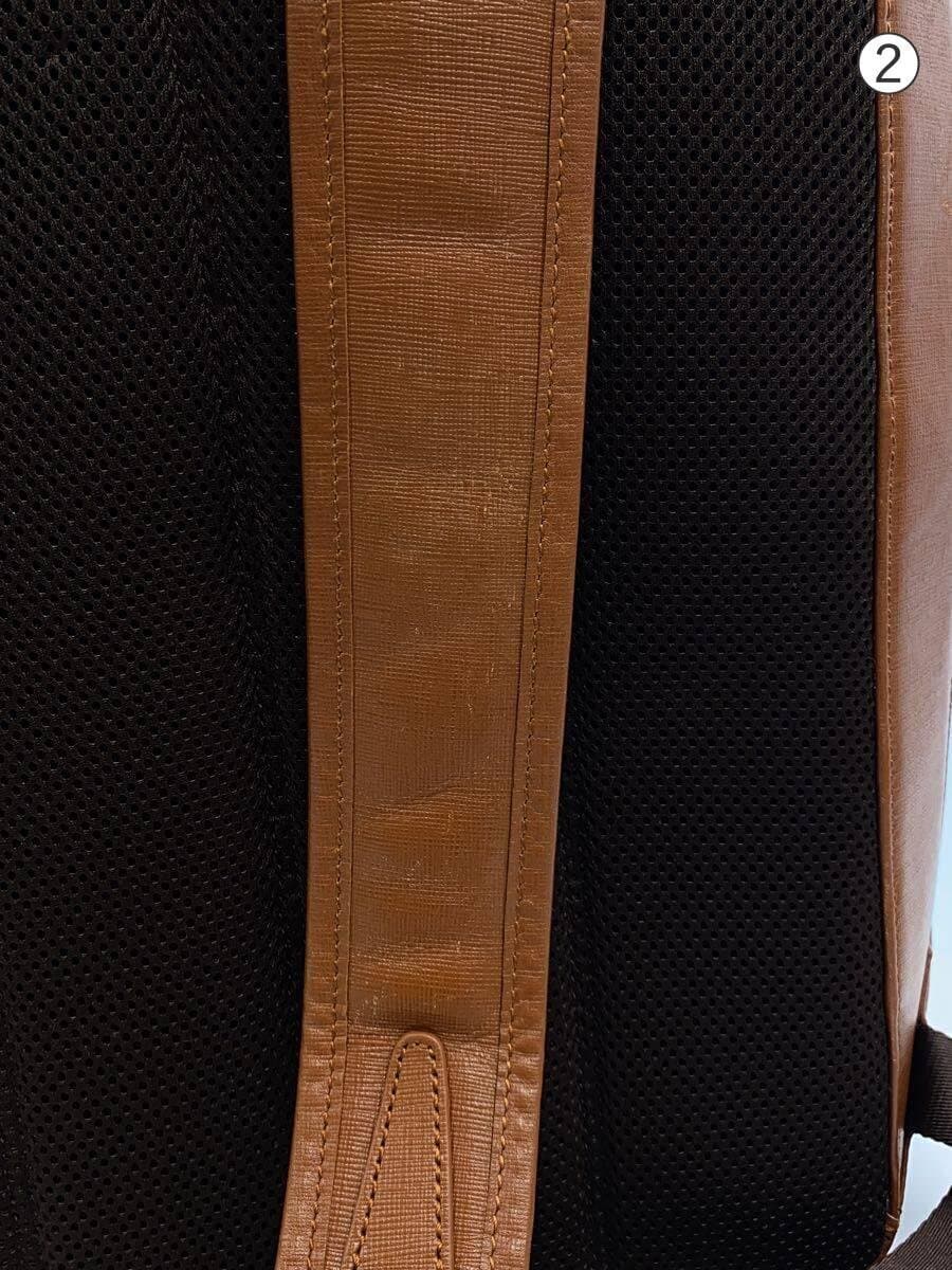 JOYA backpack leather BRW plain 9