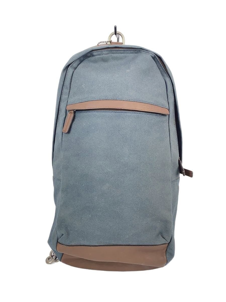 COACH Backpack Canvas NVY Solid F70930